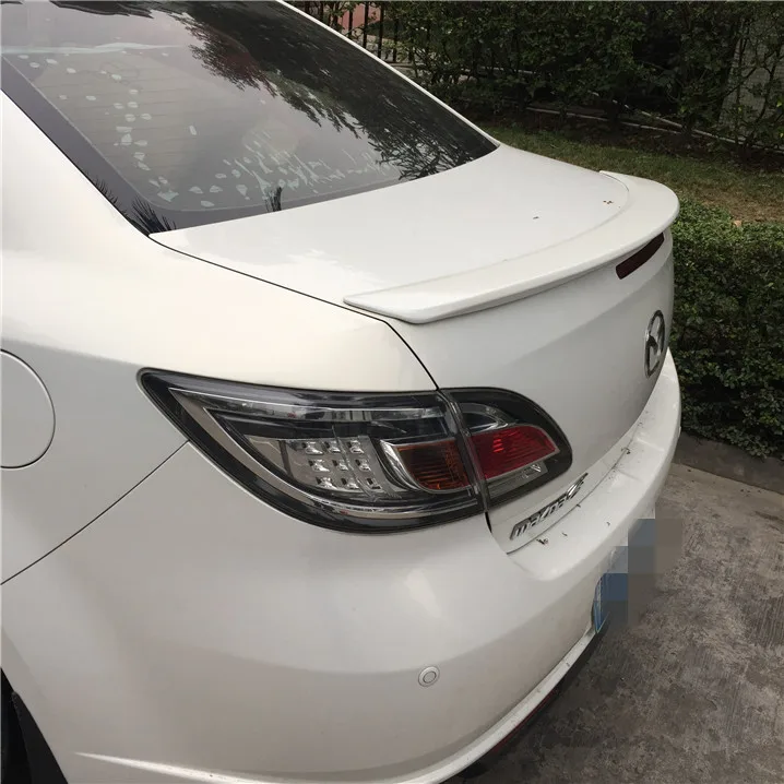 Спойлер для Mazda 6 2006 2013 Mazda6 Sedan RYCK спойлер из АБС пластика заднее крыло автомобиля
