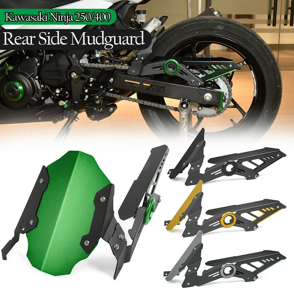 Брызговик NINJA400 заднее колесо брызговик панель обтекателя и защитная крышка цепи