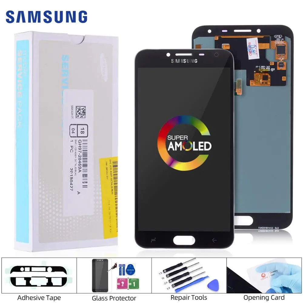 

AMOLED Original LCD for Samsung Galaxy J4 LCD Display Touch Screen Digitizer For Samsung J4 Display J4 2018 J400 J400F/DS J400G