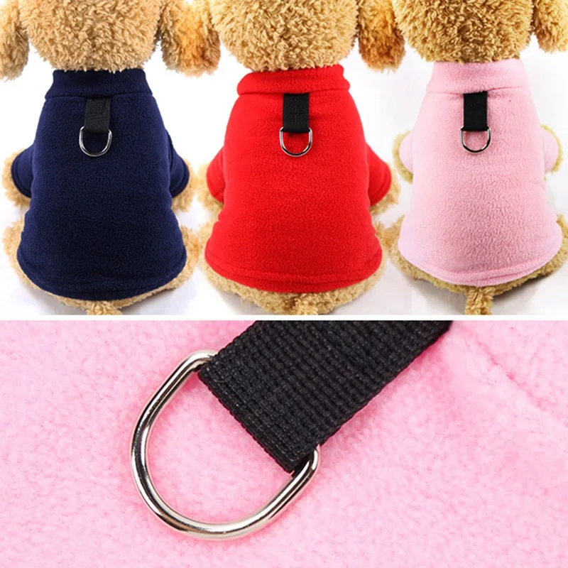 

Dog Coats Jacket With Collar Hole Pet Clothing Winter Pet Puppy Dog Clothes For Small Medium Dogs Outfits Apparel