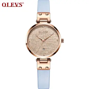 

OLEVS Top Brand Luxury Women Watches Rose Gold Retro Vintage Lady Watch Quartz Female Wristwatch Relogio Feminino For Girlfriend