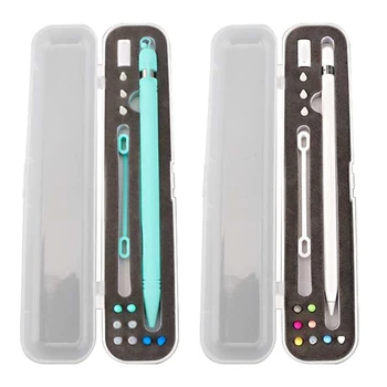 

New Pencil Holder Case For Apple Pencil Storage Box Portable Hard Cover Portable Cover Accessories Stylus Pen Protective Case