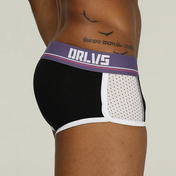 

CMENIN Mesh Bamboo Sexy Underwear Men Boxer Shorts Mens Cotton Male Boxershorts OR182 Cuecas Ropa Interior Hombre