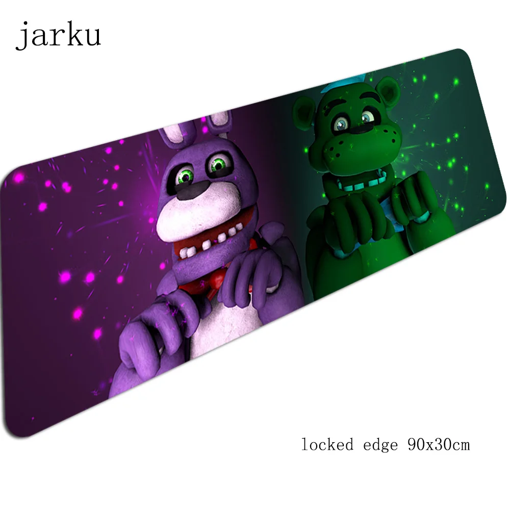 900x300x3 мм Five Nights at Freddy's коврик для мыши игровой коврик для мыши геймер коврики для мыши игровой компьютер padmouse ноутбук игровые коврики - Цвет: Size 900x300x3mm