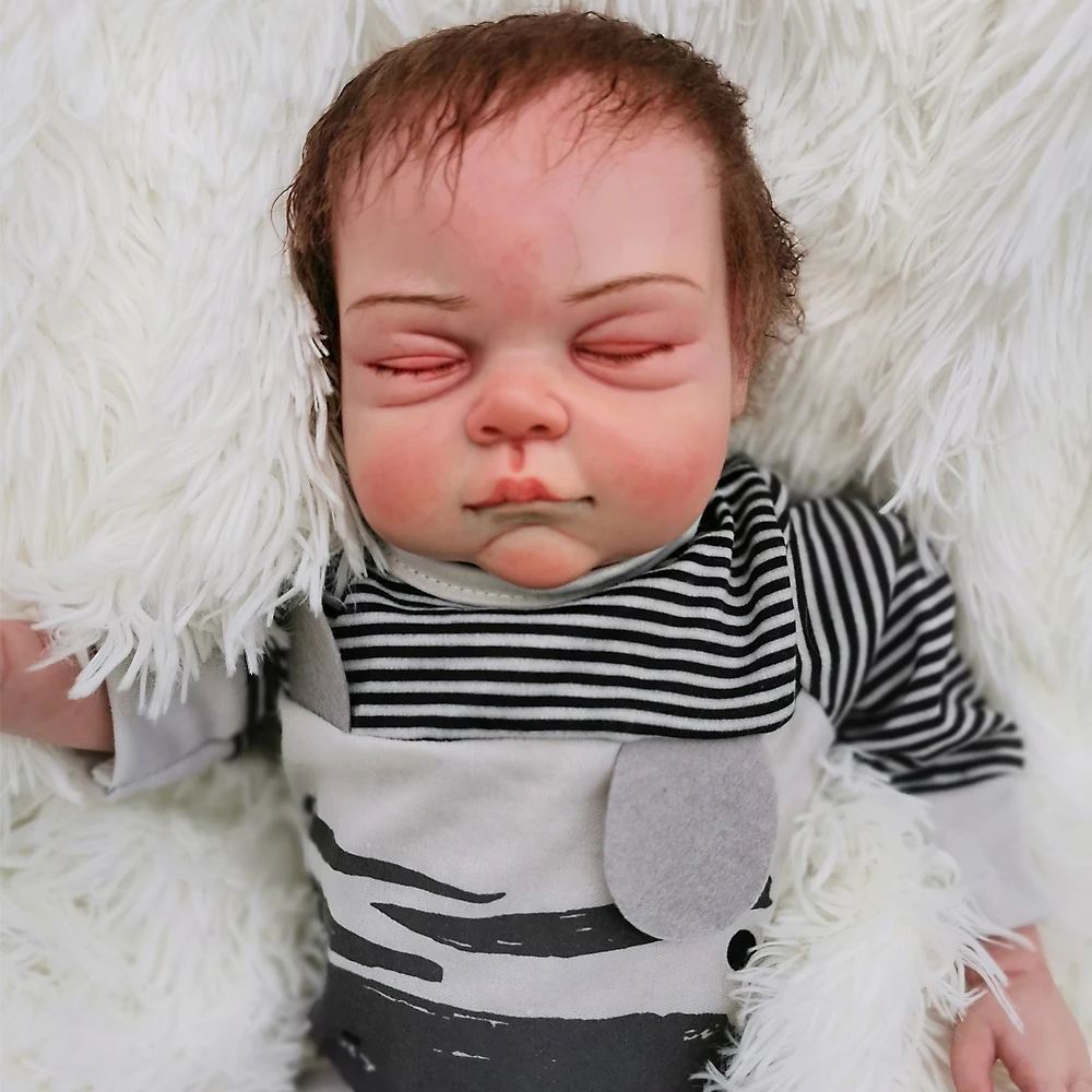 Бутик Reborn baby doll 22 дюймов bebe reborn мягкий силиконовый младенец Новорожденные куклы игрушки для детей подарок детальная краска