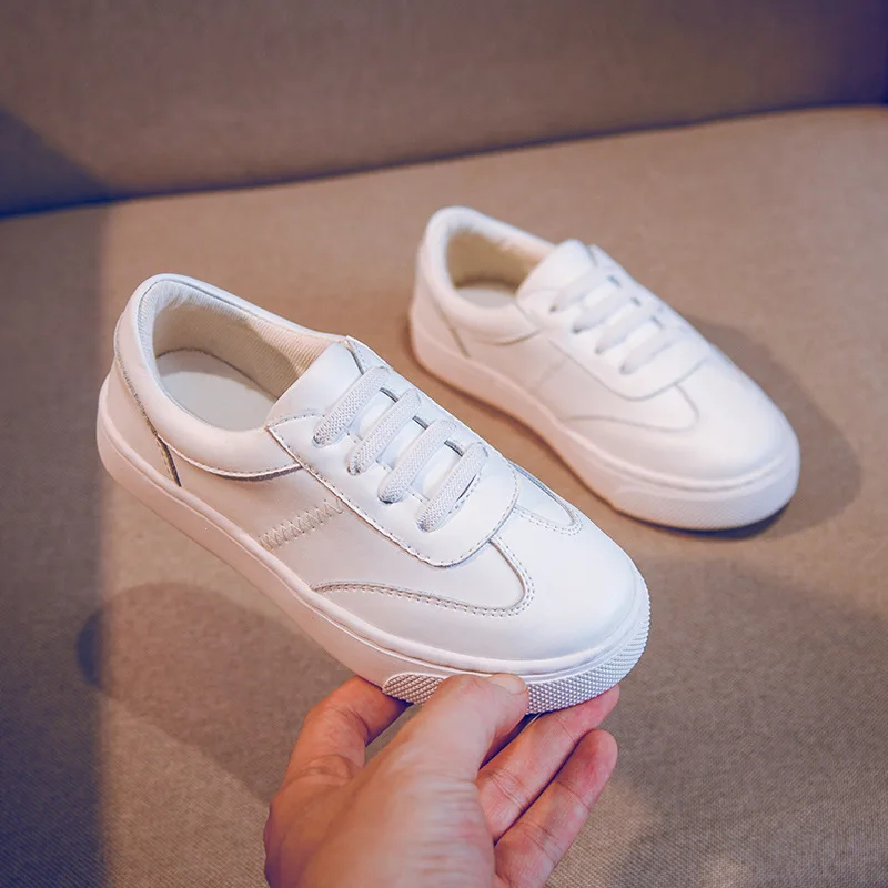 

DZ22 Children's white shoes 2019 spring and autumn new walking shoes in the big children's casual walking shoes S2OO