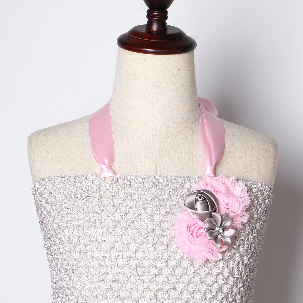 Girls Dress Grey Mouse Costumes Tutu Dress For Kids Halloween Birthday Party