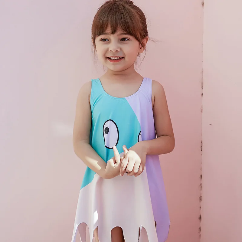 only dress Детская одежда; стильное цельнокроеное платье для девочек - Цвет: only dress