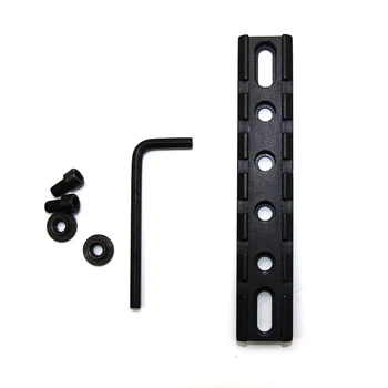 

Tactical 6 Slots Hunting Rifle Scope Mount Rail Picatinny Weaver Rails Airsoft Flashlight Laser Scope Base Adapter Accessories