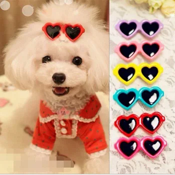 

New Hot 1pc Lovely Glasses Cat Pet Products Eye-wear Sunglasses For Small Dog Cat Pet Photos Props Accessories Pet Products