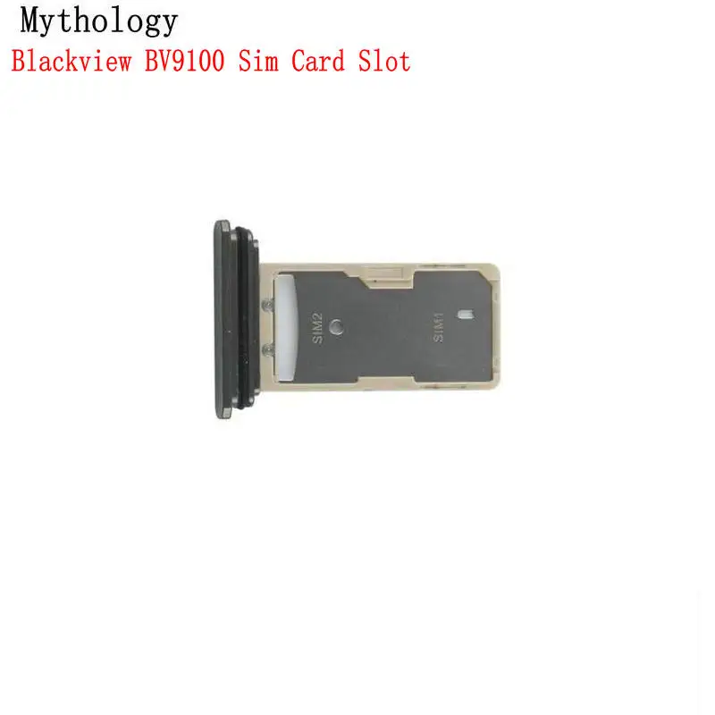 

Mythology For Blackview BV9100 Sim Card Holder Original Card Tray Slot Mobile Phone Repair Parts