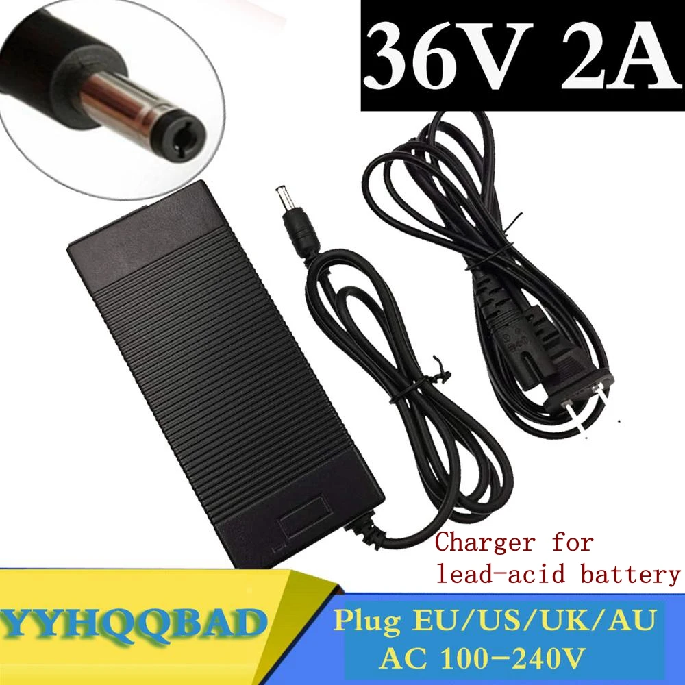 36V 2A свинцово кислотный аккумулятор зарядное устройство электрический скутер e