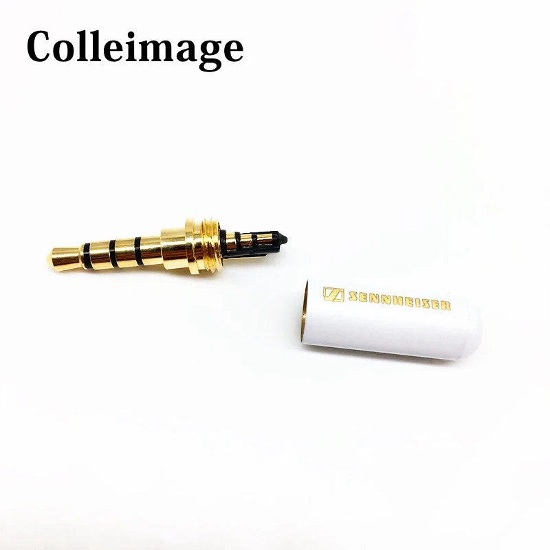 

HIFI 3.5 mm Plug Audio Jack 4 Pole Gold Plated Earphone Adapter Socket for DIY Stereo Headset Earphone Headphone for Repair