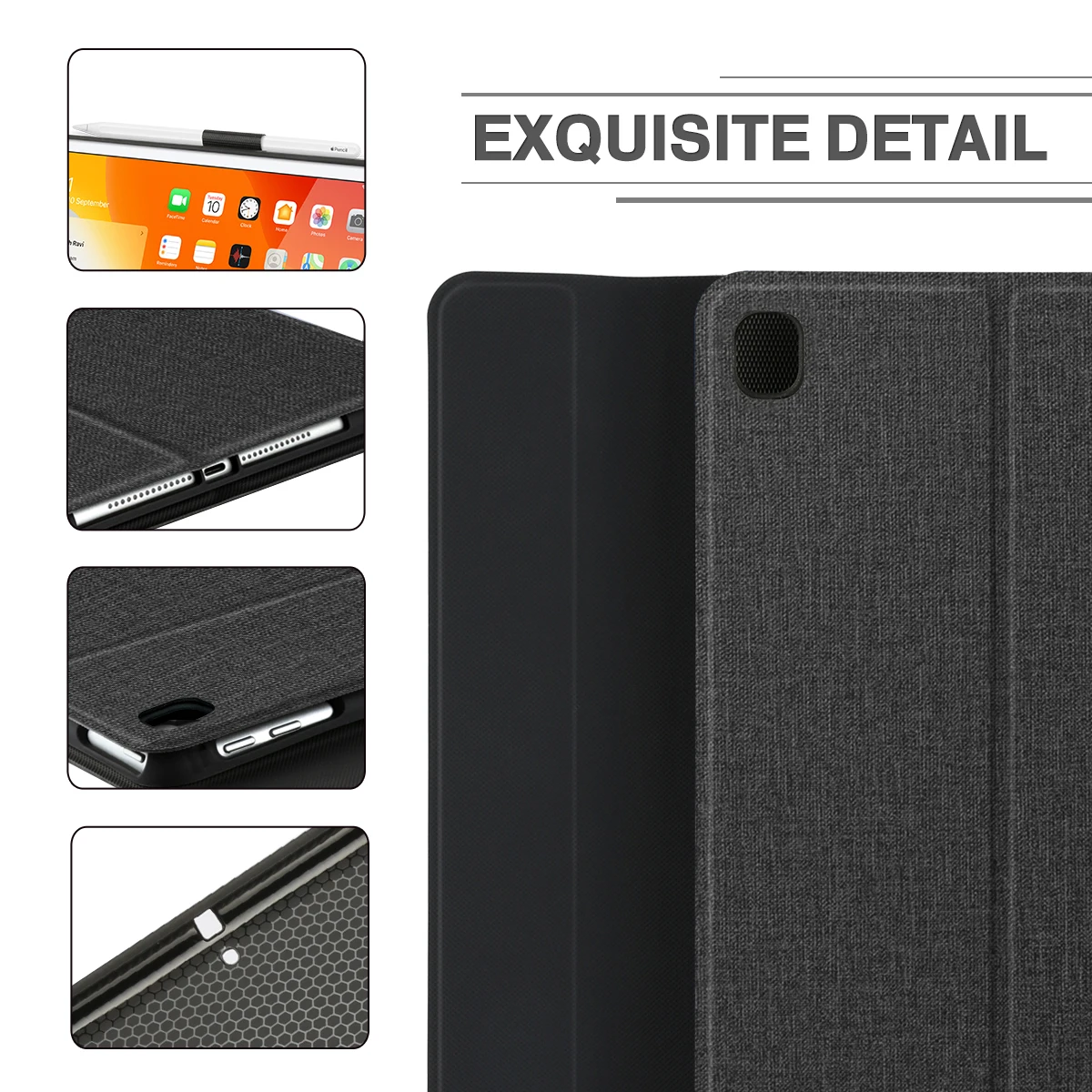 Folio Bluetooth Keyboard Case for iPad 10.2