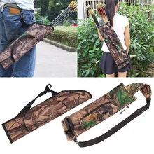 50x14 см камуфляжная стрела поясная висячая сумка для горшка стрела поясная сумка лук и стрела оборудование Колчан Стрельба из лука держатель с карманом Охота