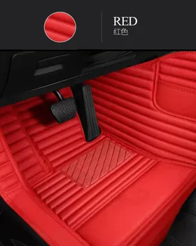 

Car floor mats with Logo/Brand Logo for Ford Fiesta Mk7 5D waterproof all weather heavy duty car-styling carpet rugs floor liner