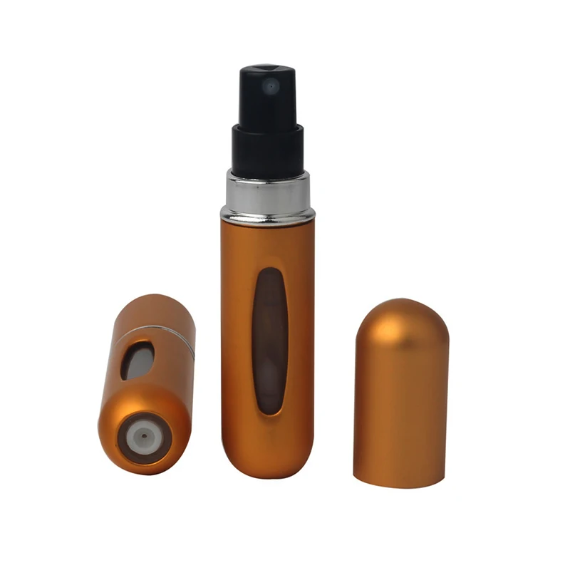 5ml Portable Mini Refillable Perfume Bottle With Spray Scent Pump Empty Cosmetic Containers Spray Atomizer Bottle For Travel