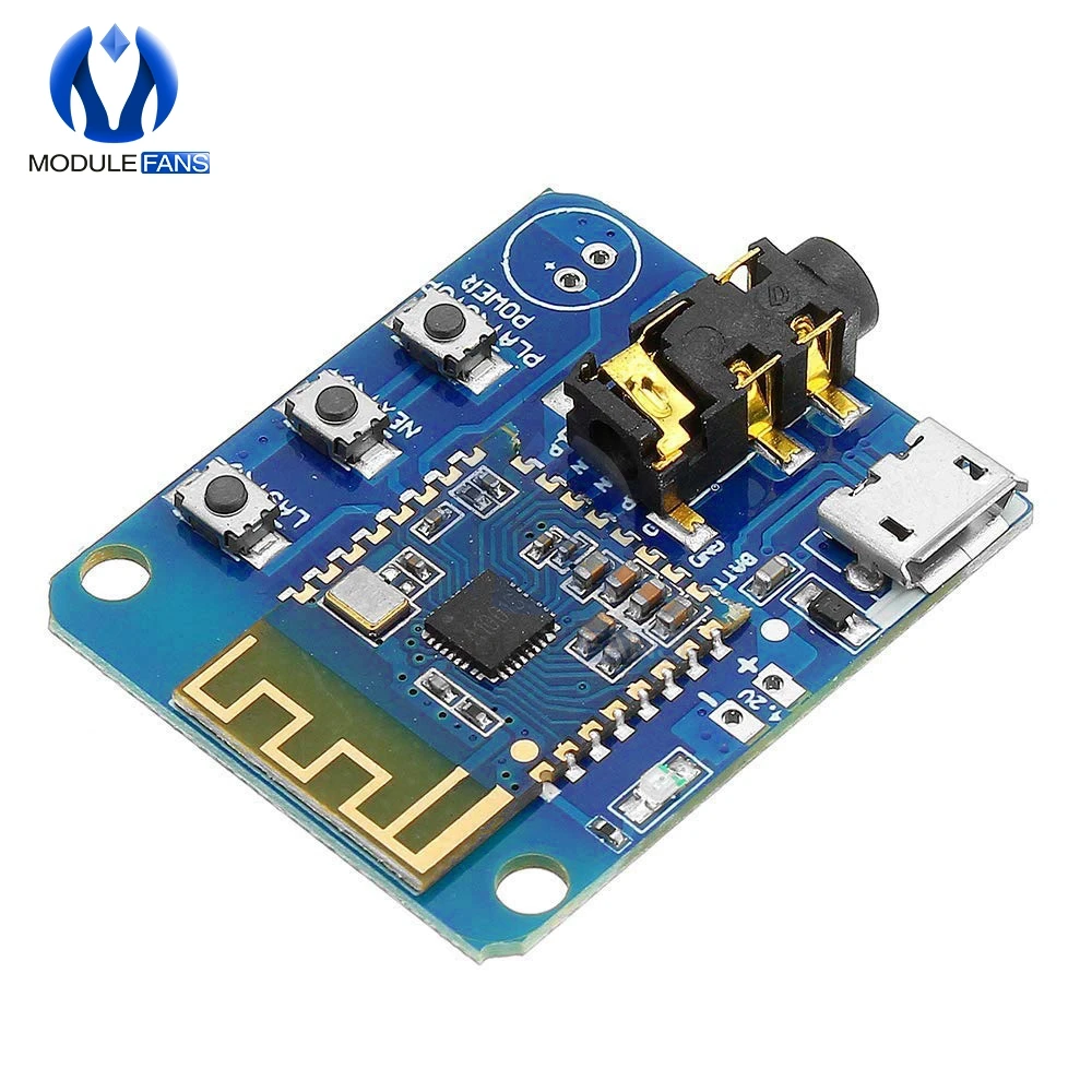 Bluetooth BLE V4.2 4 2 Беспроводная Hi Fi колонка модуль аудиоприемника Плата усилителя для