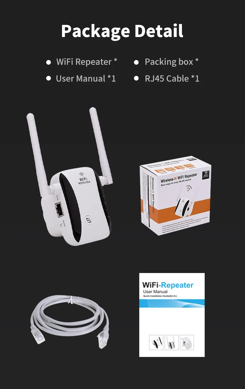 300mbps sem fio wifi repetidor extensor de