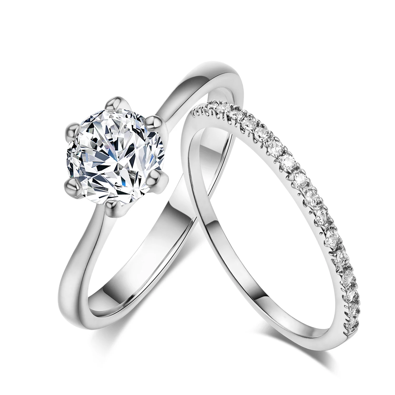 Fede Nuziale Donna Diamante Coltivata In Laboratorio Tonda 2,25 - Foto 4