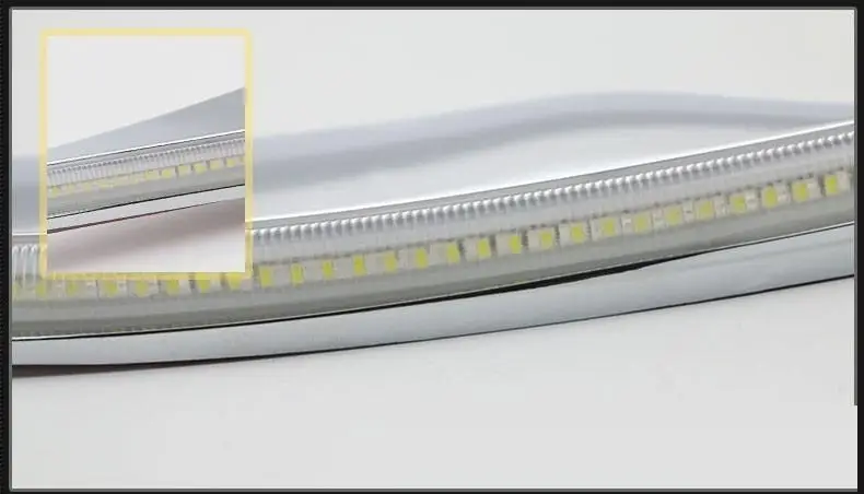 Luces Para авто Drl Assessoires дневные ходовые огни Светодиодные Автомобильные фары передние противотуманные фары 14 15 16 для Toyota Vios