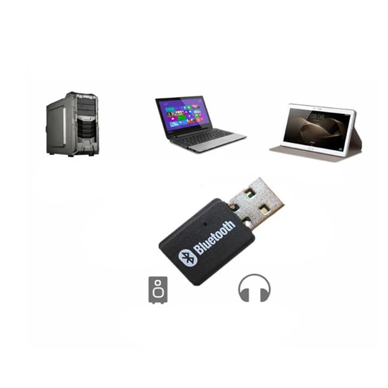 Музыкальный беспроводной передатчик для ПК, аудио, USB, bluetooth передатчик, 5,0, bluetooth адаптер BT5.0 EDR AD2P для динамика, гарнитуры, приемника