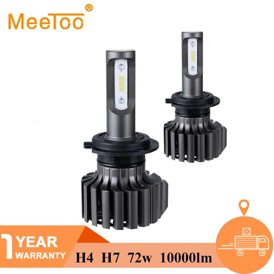 Светодиодсветодиодный лампы H4 для мотоциклетных фар светодиодсветодиодный H7 HS1