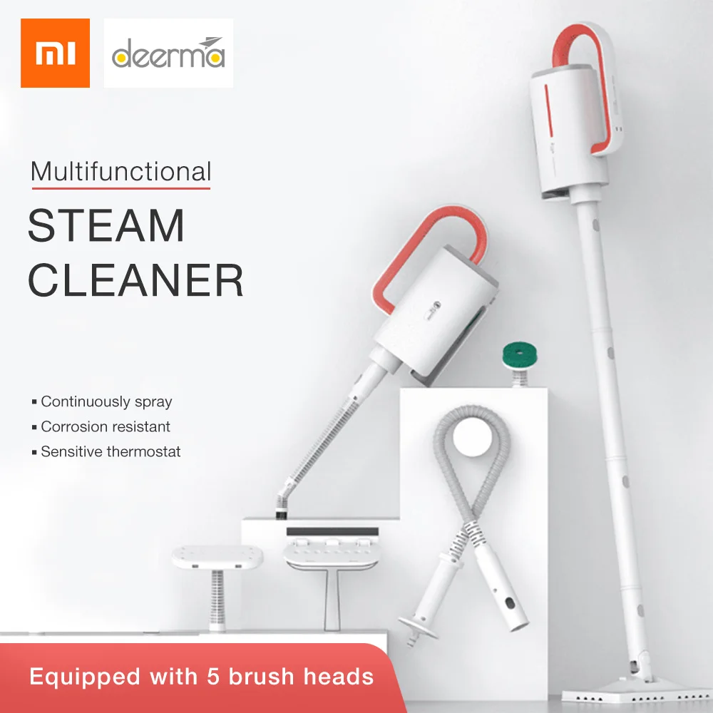 Cena 2019 nowy Deerma odkurzacz ręczny gospodarstwa domowego cichy odkurzacz odpylacz domu Aspirator 5 załączników formy