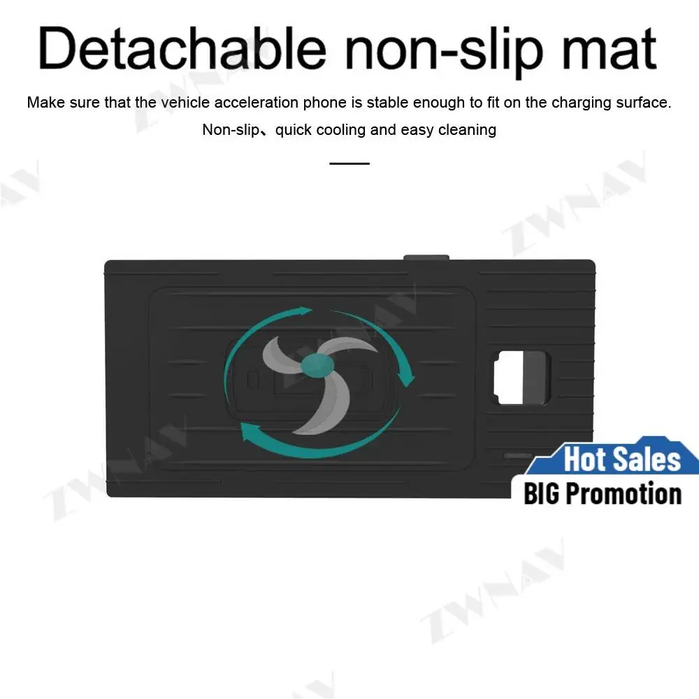 

QI car Infrared Fast wireless charger For BMW 7 series 2018 Infrared Fast Wireless Charging Car Phone Holder for iphone/Samsung