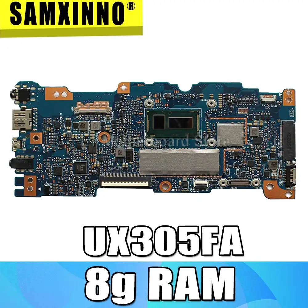 UX305FA материнская плата 8 ГБ ОЗУ для ASUS UX305F U305F UX305 материнская плата для ноутбука UX305FA материнская плата UX305FA тест материнской платы ОК