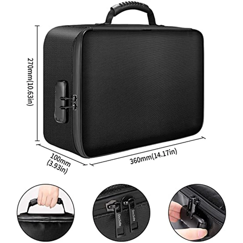Minimal Luggage Bag with Lock - Image 2