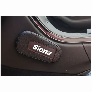 

High Quality Leather Leg Cushion Knee Pad Car Door arm pad Interior Car Accessories For Fiat Siena