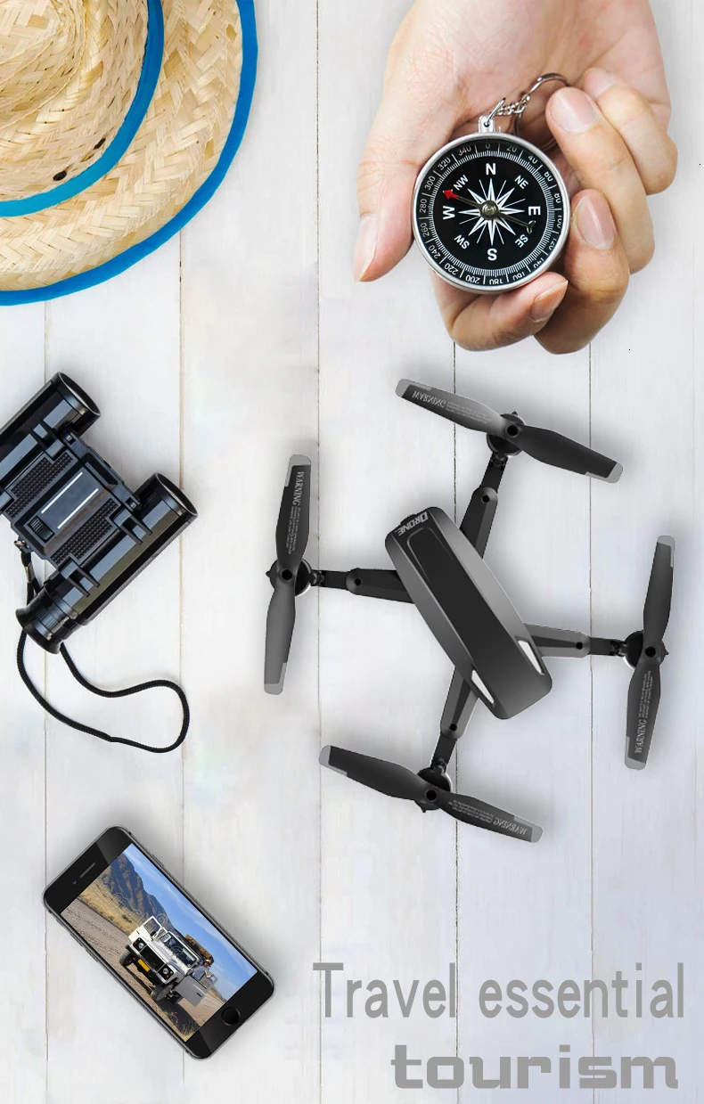 RC Drone LU6 With 1080P/4K HD Dual Camera Optical Flow Follow Hight Hold Mode Foldable Arm Quadcopter Pro RTF Dron Toy Gift