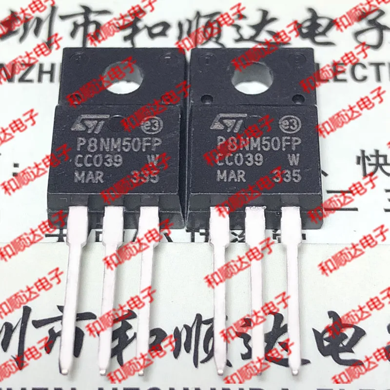 5 шт./P8NM50FP STP8NM50FP TO-220F 500V 8A TO220F