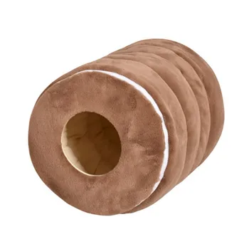 

Pet Bed Cave-shaped Small Dogs And Cats Round Nest Detachable Washable Warm Bed Pet Sleeping House Cats Nesting Rest Place