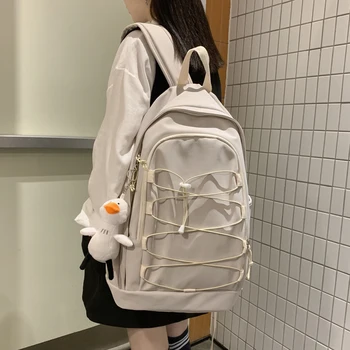 

Large-capacity 15.6inch Laptop Backpack Men Women Trend School Backpacks for Teens Female School Bags Harajuku College Ladies