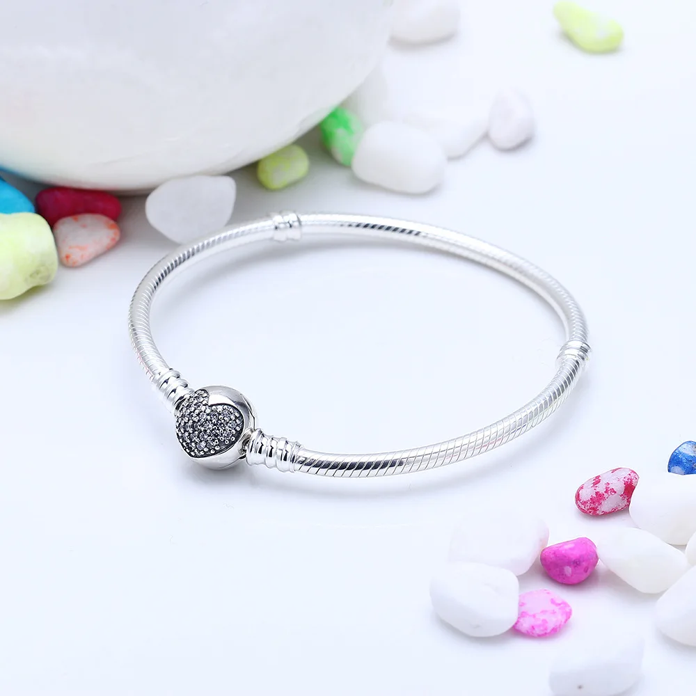 

Summer collections friendship bracelets Authentic S925 silver jewelry charms braclets beaded bracelet for women Pulsera