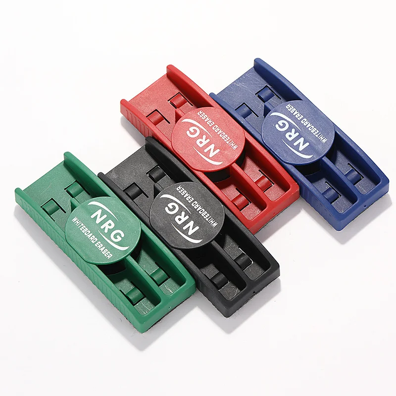 Children's Magnetic Plastic Whiteboard Eraser Chalk Accessories With Magnetic Blackboard Eraser Dust-free Erasers