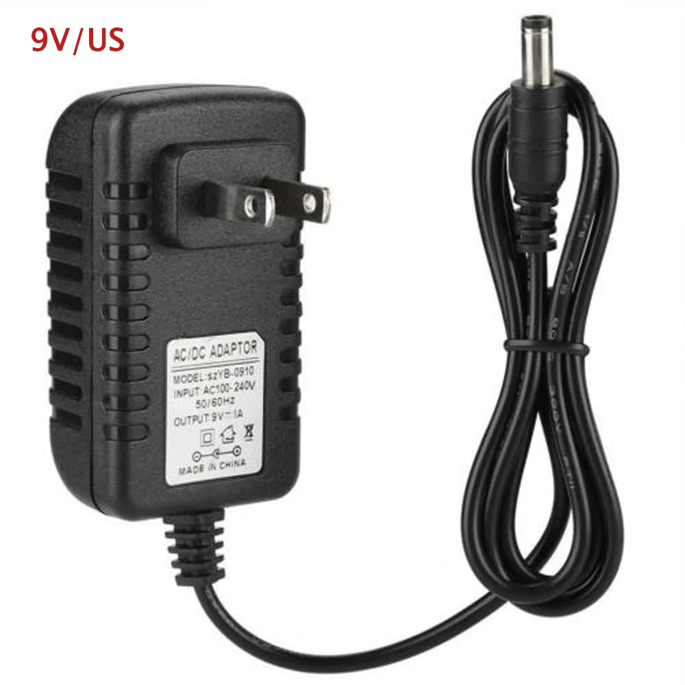 Адаптер питания DC 9 V/12 V/12,6 V/16,8 V/21 V/25,2 V 1A зарядное устройство питания Универсальное переключение ЕС США вилка