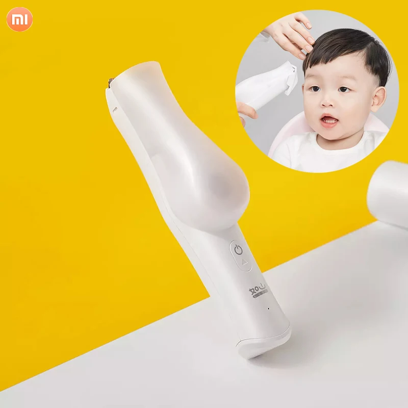 Xiaomi Rushan USB Electric Baby Hair Clipper Waterproof With Storage Box Ceramic Cutter Haircut Trimmer Children | Бытовая техника
