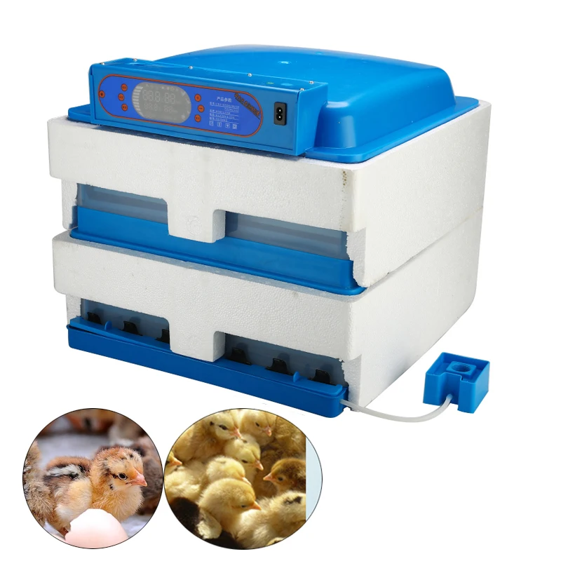 

112 Eggs Automatic Digital Eggs Incubator Quail Chicken Poultry Hatcher Tray Feeder Temperature Control Hatching Machine 45W