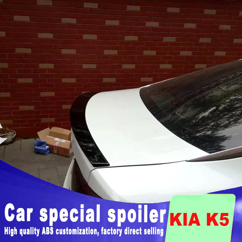 K5 2016 2017 2018 новый дизайн высококачественный АБС материал для KIA Optima спойлер