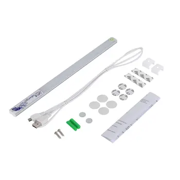 

Under Cabinet LED Light Bar Ultra Slim Dimmable Cool-Touch Design USB Charging Interface Great for Kitchen Counter Lighting