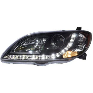 

Osmrk HID LED headlight assembly angel eye daytime running light with turn signal for Mazda 3 2006-2012