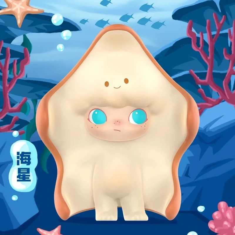 Оригинальный Popmart Dimoo аквариум серии глухая коробка хранения детских игрушек