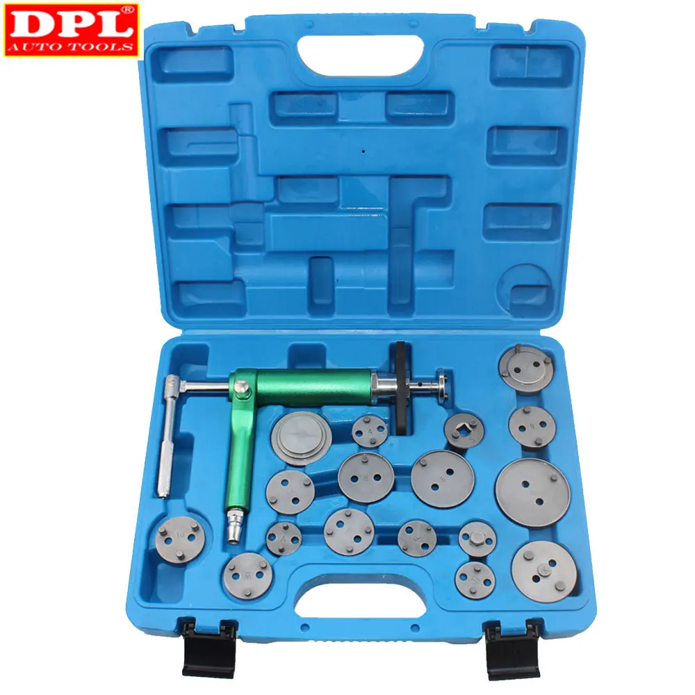 Universal 18pcs Pneumatic Brake Piston Wind Back Tool Set Auto Wind Back Car