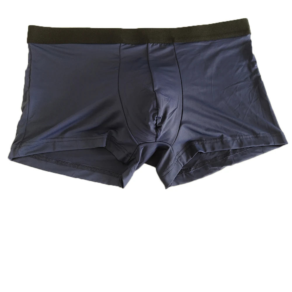 Men's Underwear Ice Knife Deer Feet Solid Color Fresh Soft Comfortable Underwear Factory Wholesale And Customized