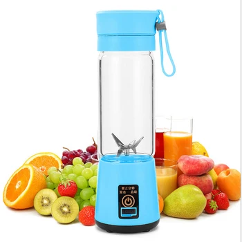 

Household Juicer USB Charging Juicer 380MI Portable Mini Juicer Lemon Citrus Juice Extractor Apple Juicer Blender Food Processin