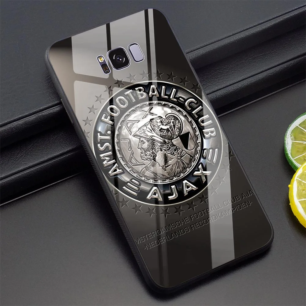 Ajax команда Стекло чехол для телефона для samsung Galaxy A40 крышка A70 A60 M40 A50 A20 A30 A10 S7 край S8 S9 плюс S10 - Цвет: K3001210