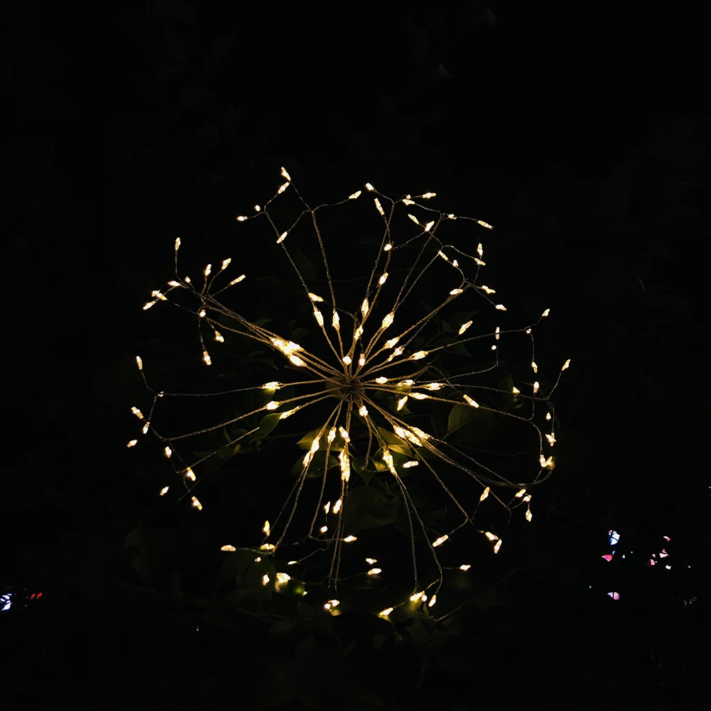 Пульт дистанционного управления Fireworkss 8 функций светодиодный Сказочный светящаяся гирлянда широко используется для вечерние банкеты обеды на день рождения свадьбы
